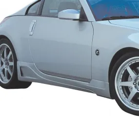 2003-2008 Nissan 350Z [Z33] 4-Pc Body Kit [Series 1 Skirts w/ Series 2 Front Fascia] - 1035010KT3