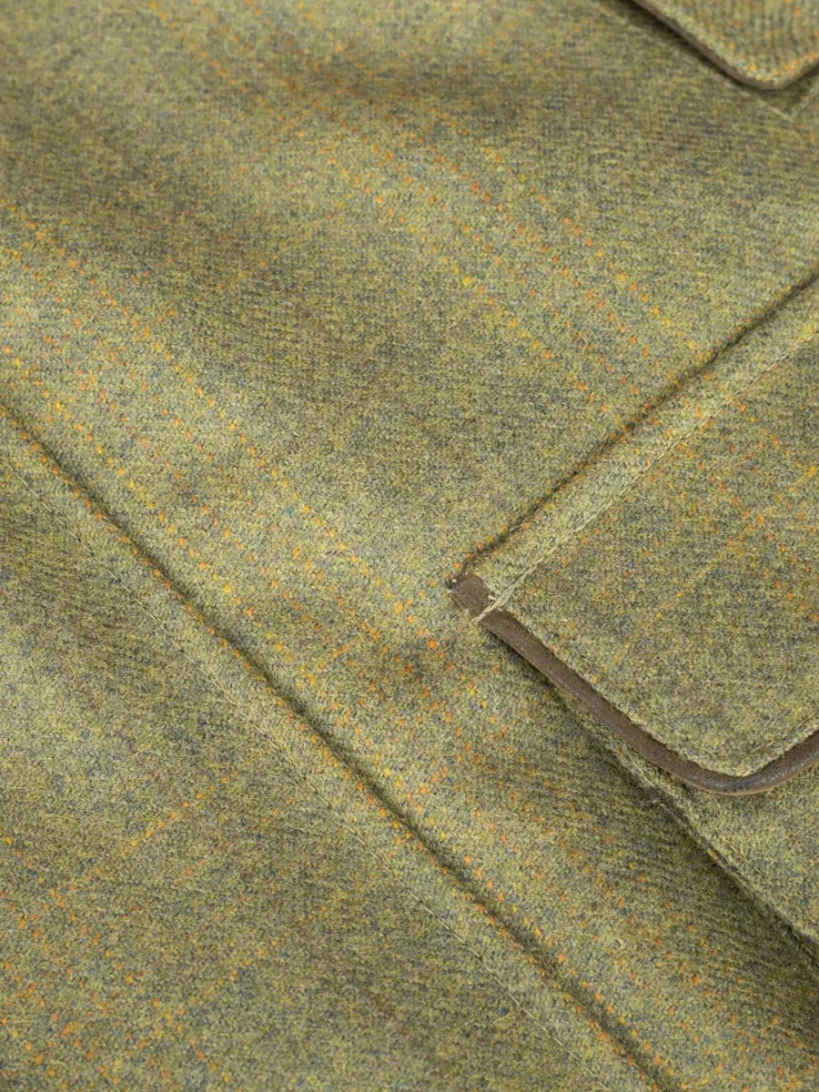 30% OFF HOGGS OF FIFE Kinloch Mens Technical Tweed Field Coat - Autumn Bracken - Size: Medium