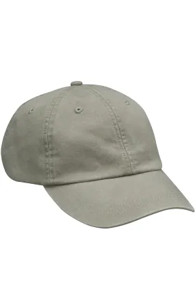 Adams Mens Adjustable Hat - Stone Grey