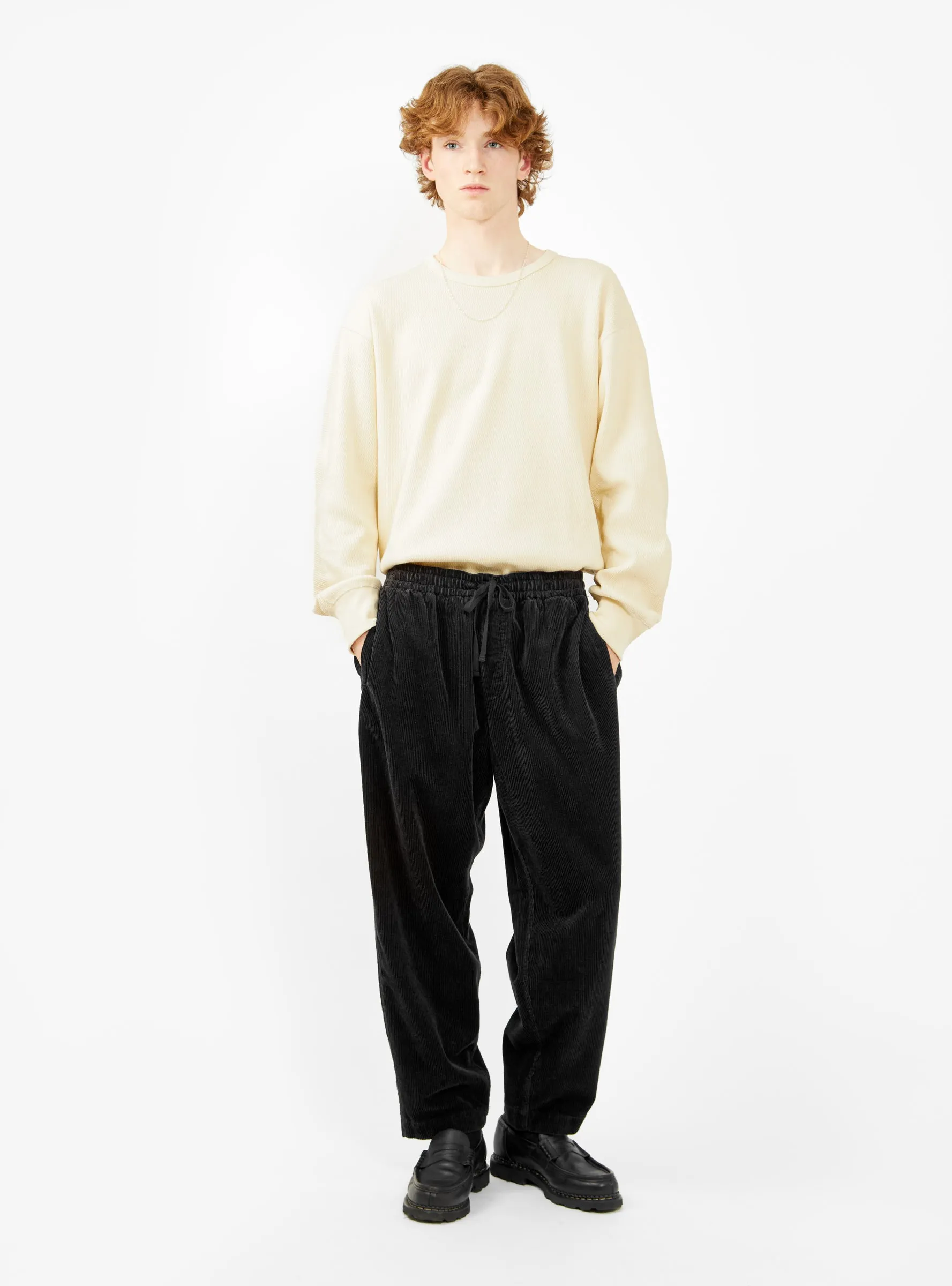 Alva Skate Corduroy Trousers Black