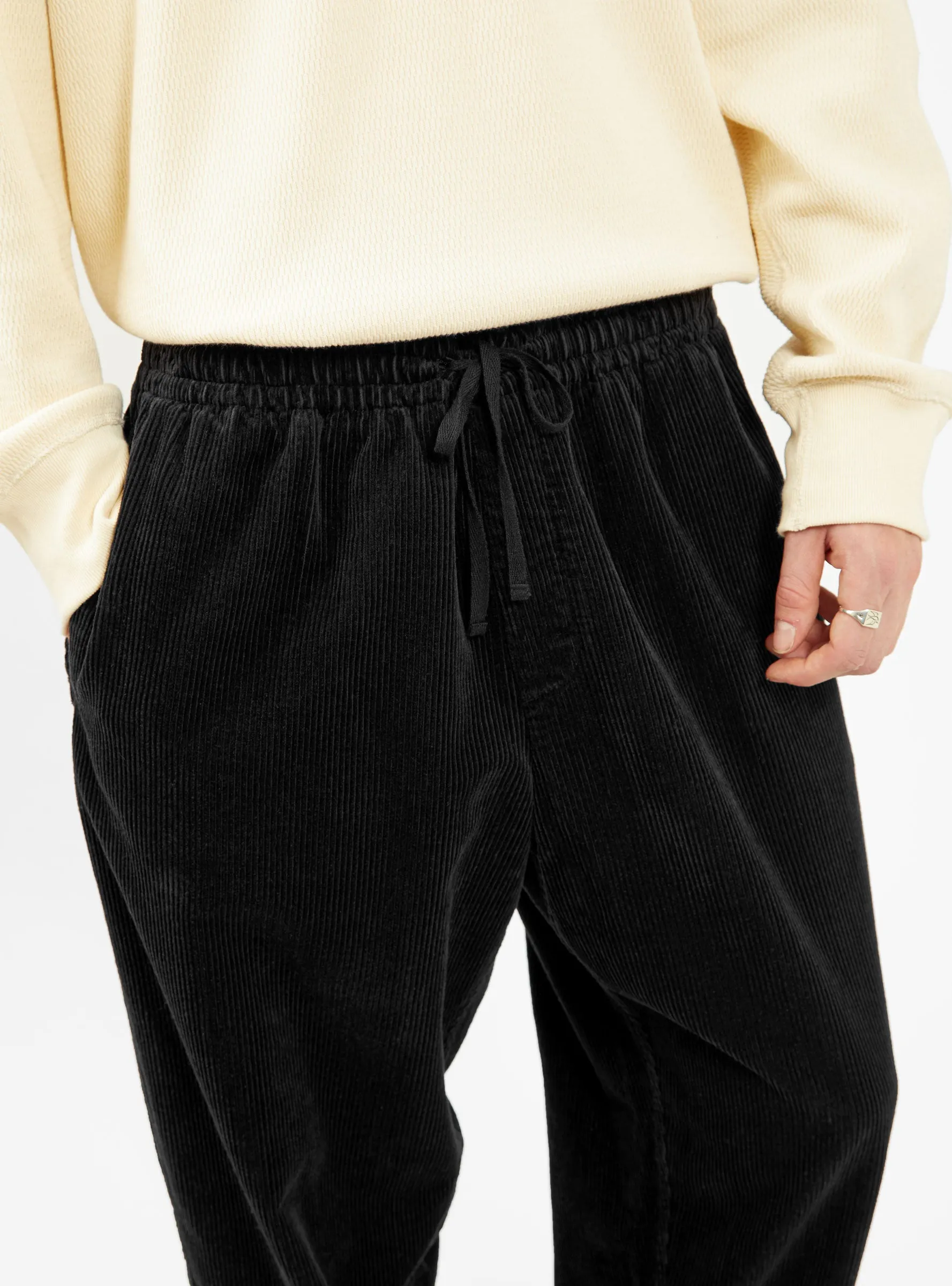 Alva Skate Corduroy Trousers Black