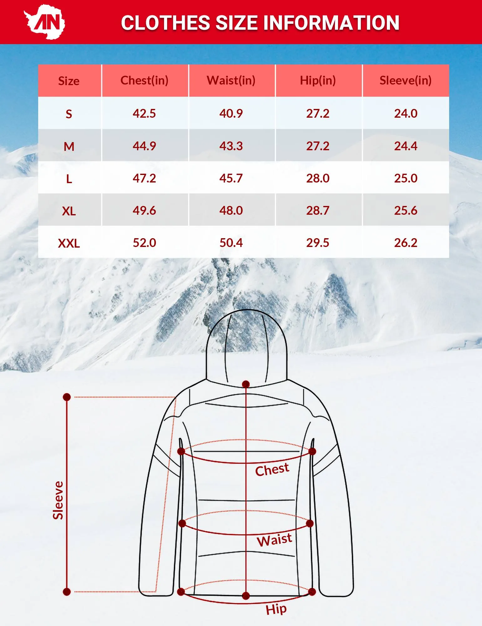 ANTARCTICA GEAR Heated Jacket for Men and Women, Winter Coat Soft Shell Heating Hood Jacket