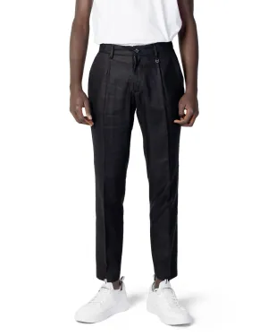 Antony Morato Slim Fit Linen Cotton Pants Black