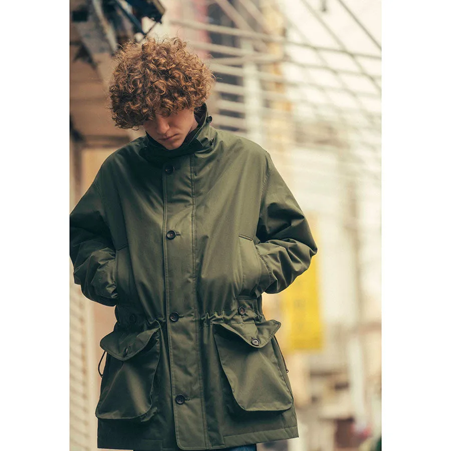 【A.PRESSE/アプレッセ】<br>Ventile Hunting Half Coat <br>22AAP-01-18H