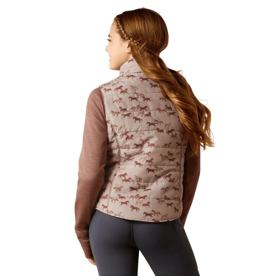 Ariat Junior Bella Reversible Vest - Mauve