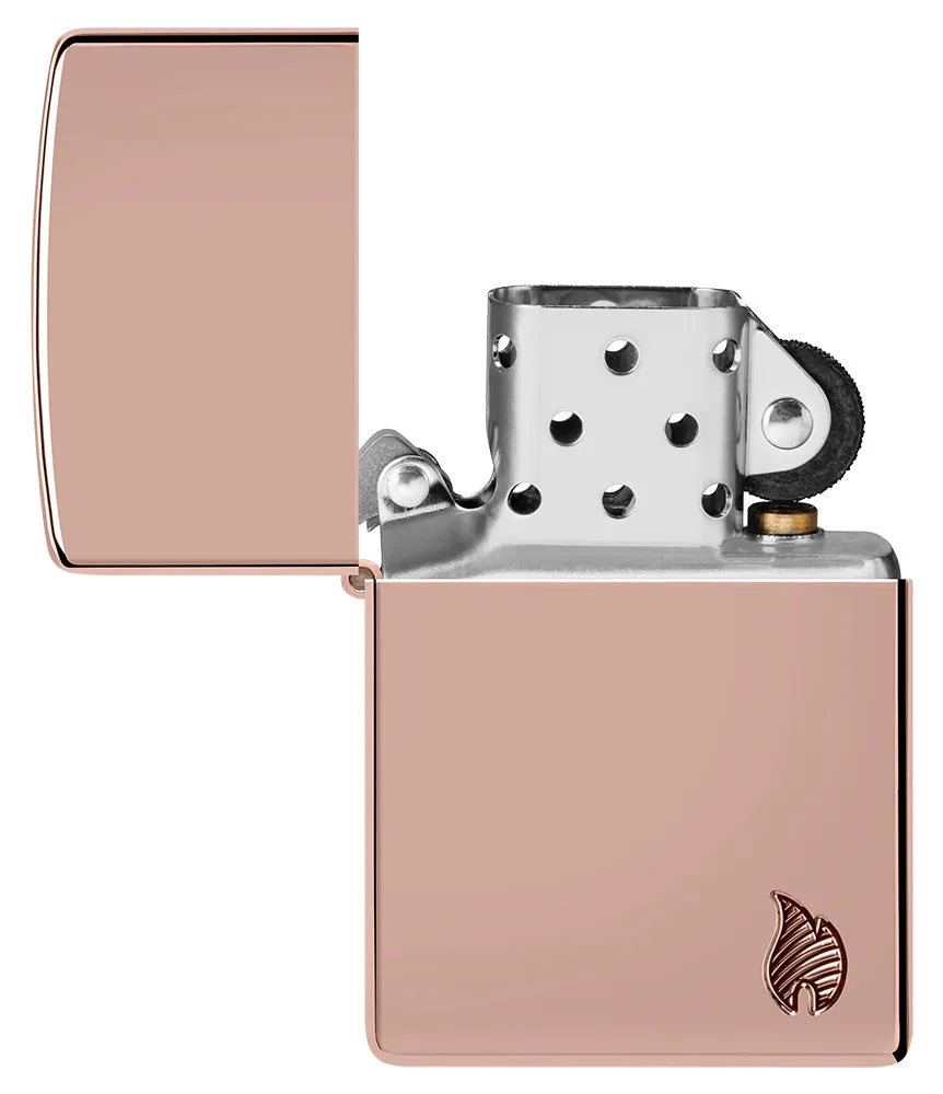 Armor® Rose Gold Flame Design