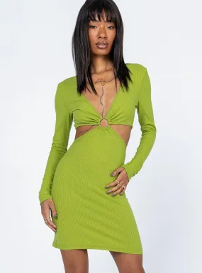 Ayrton Mini Dress Green