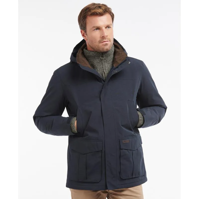 Barbour Brockstone Mens Waterproof Jacket - Navy