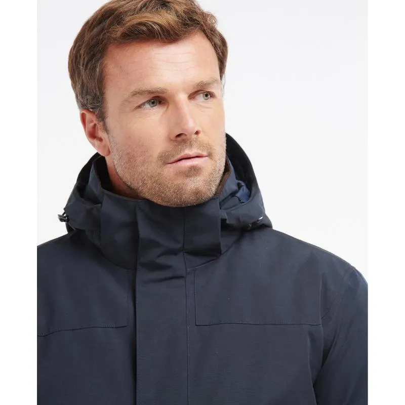 Barbour Brockstone Mens Waterproof Jacket - Navy