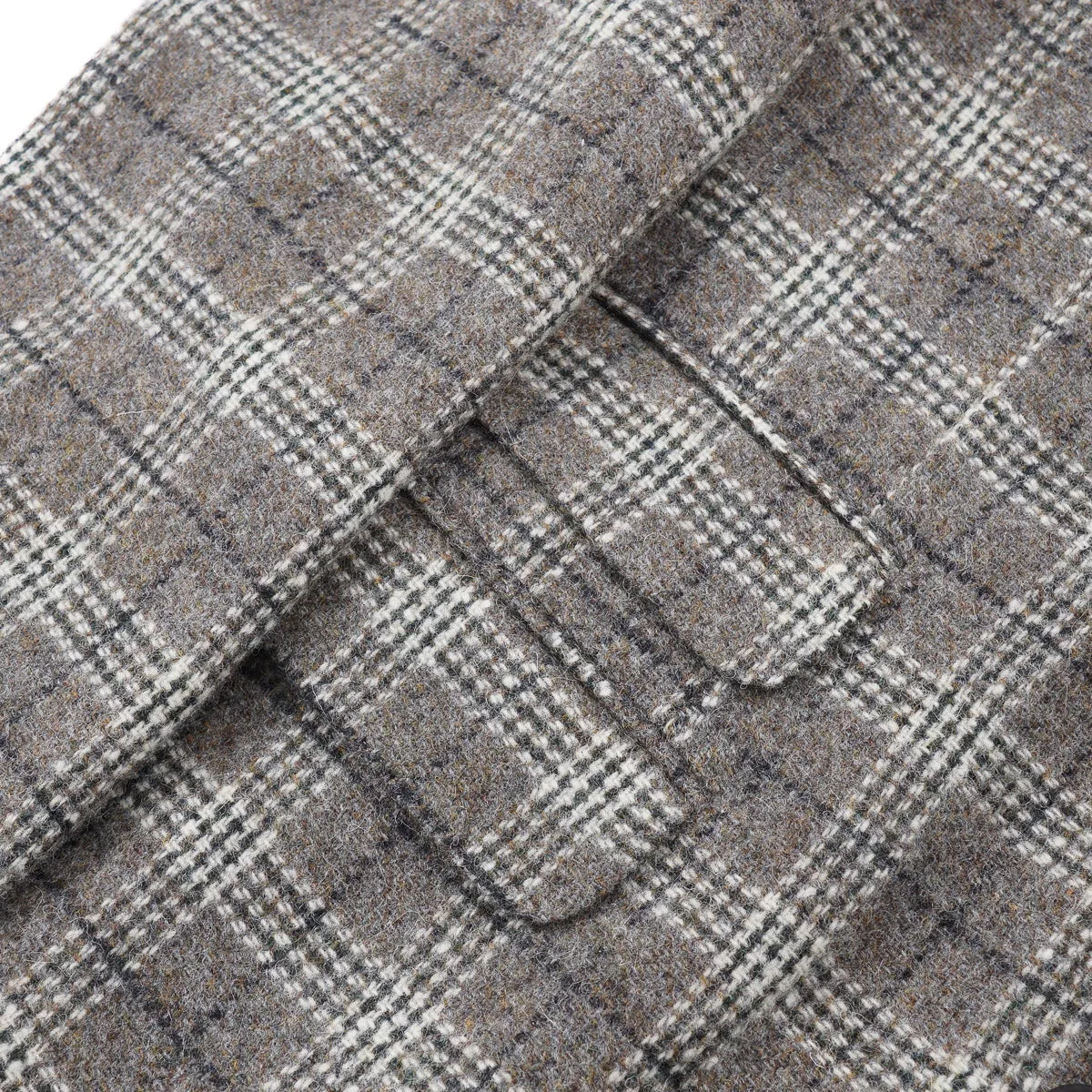 Boglioli Flannel Tweed Wool K-Jacket