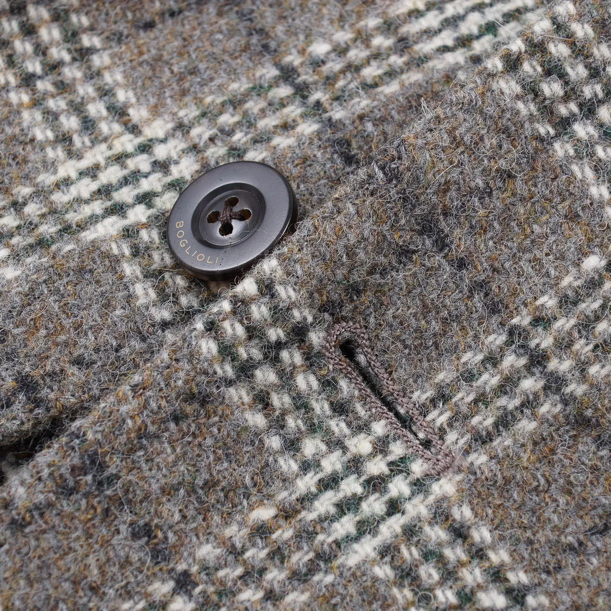 Boglioli Flannel Tweed Wool K-Jacket