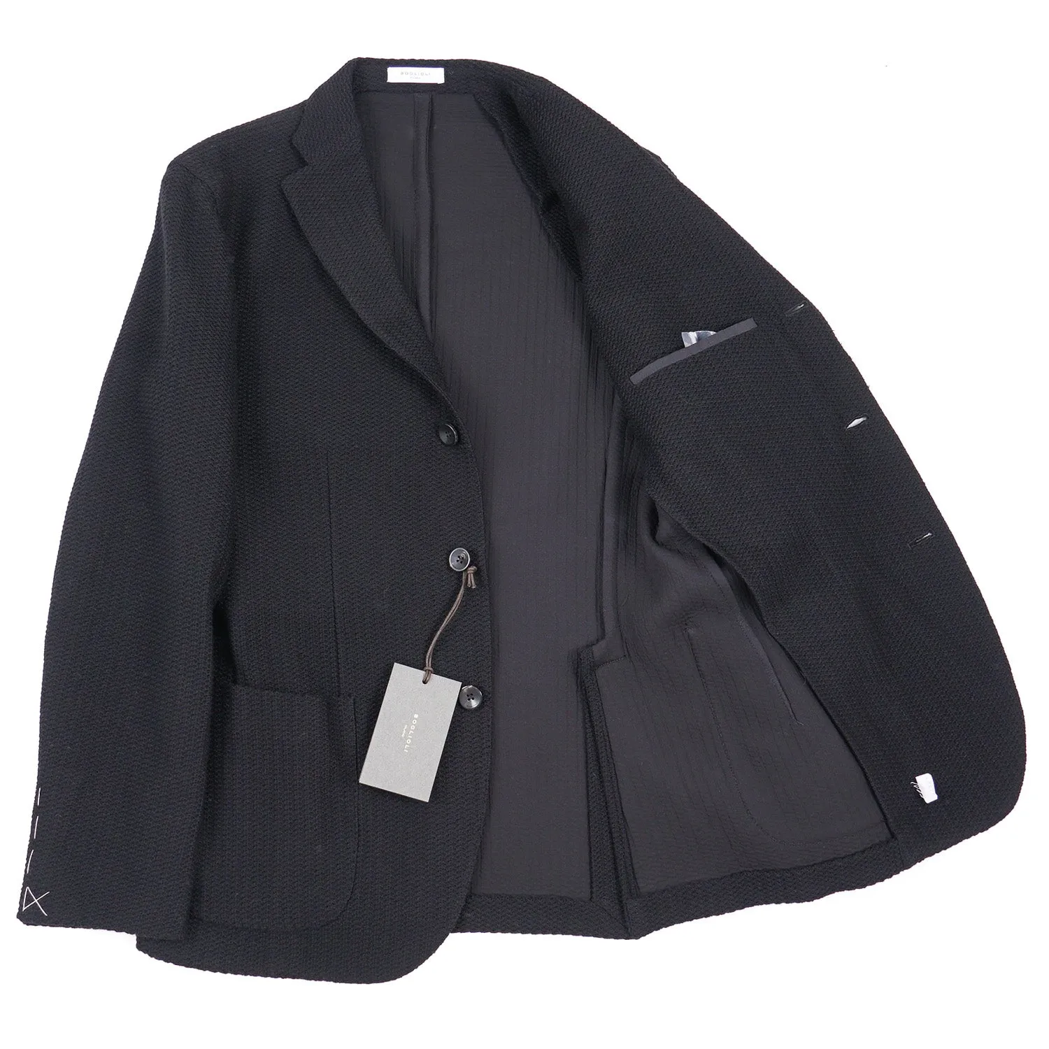 Boglioli Knit Wool-Cotton 'K Jacket' Sport Coat