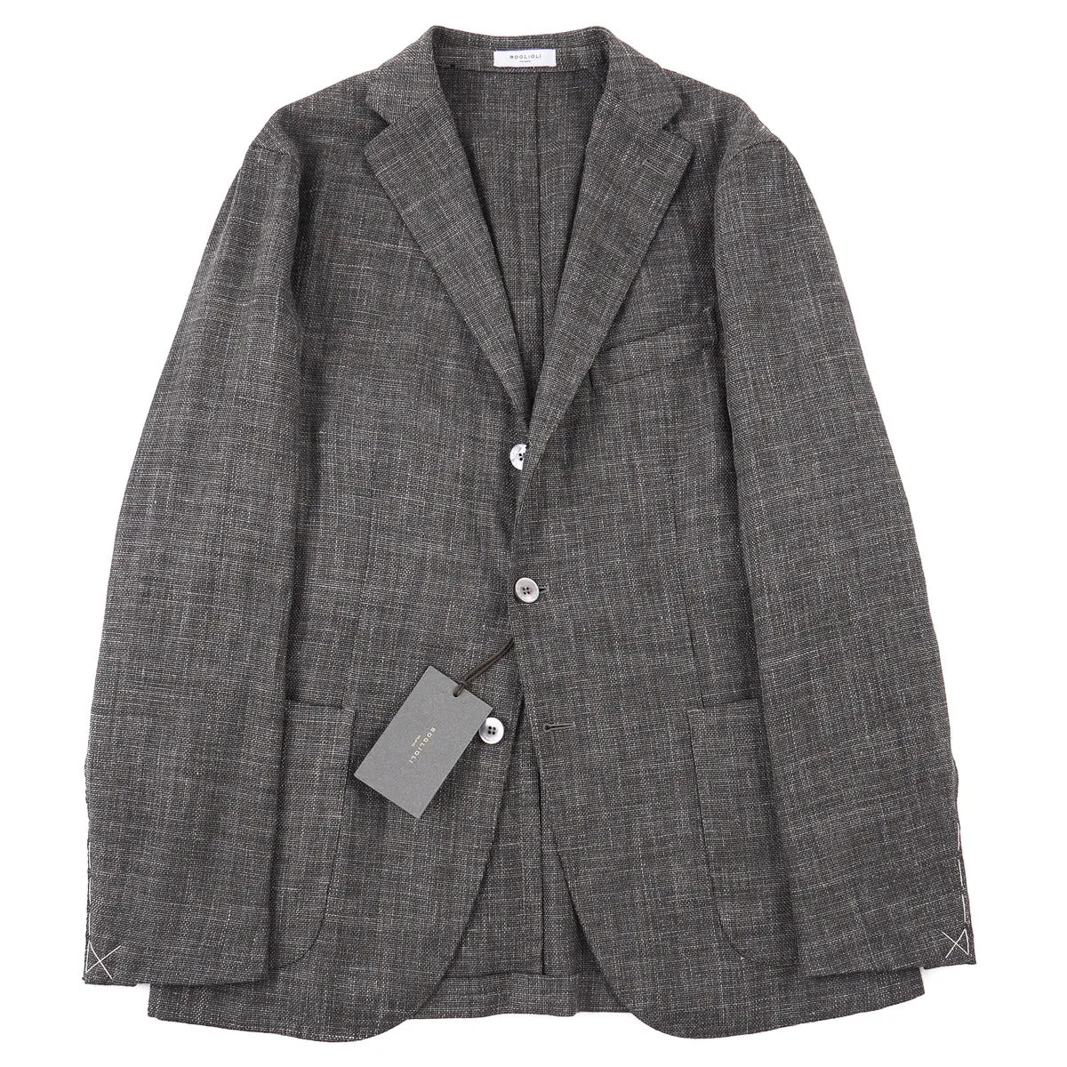 Boglioli Wool-Silk-Linen 'K Jacket' Sport Coat