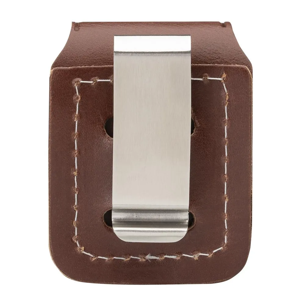 Brown Lighter Pouch - Clip