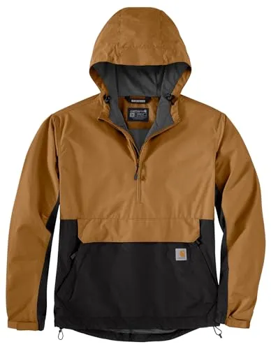 Carhartt 105749 Men's Rain Defender Loose Fit Lightweight Packable Anorak