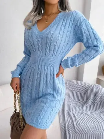 Casual Long Sleeve Bodycon Dress