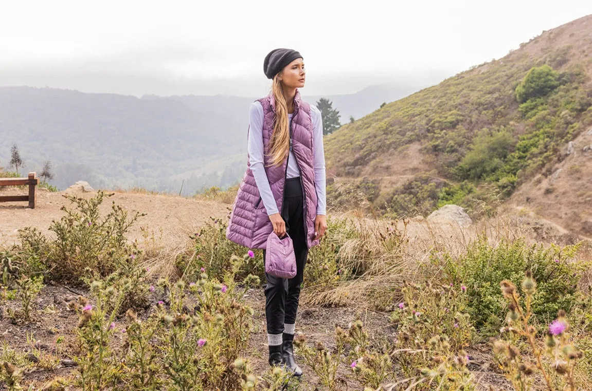 Chevron Quilted Vest