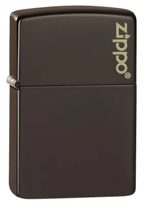 Classic Brown Zippo Logo