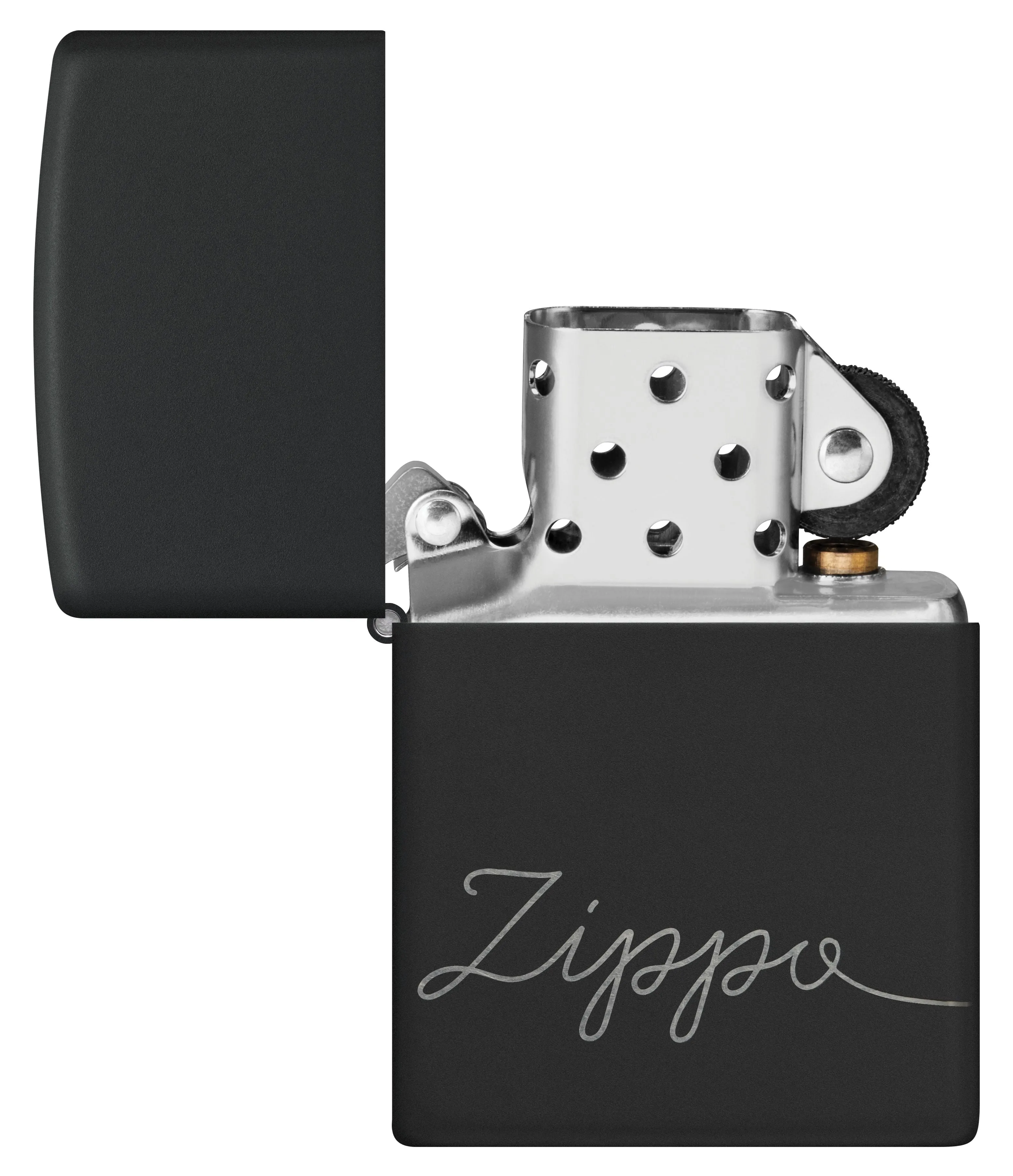 Cursive Zippo Design