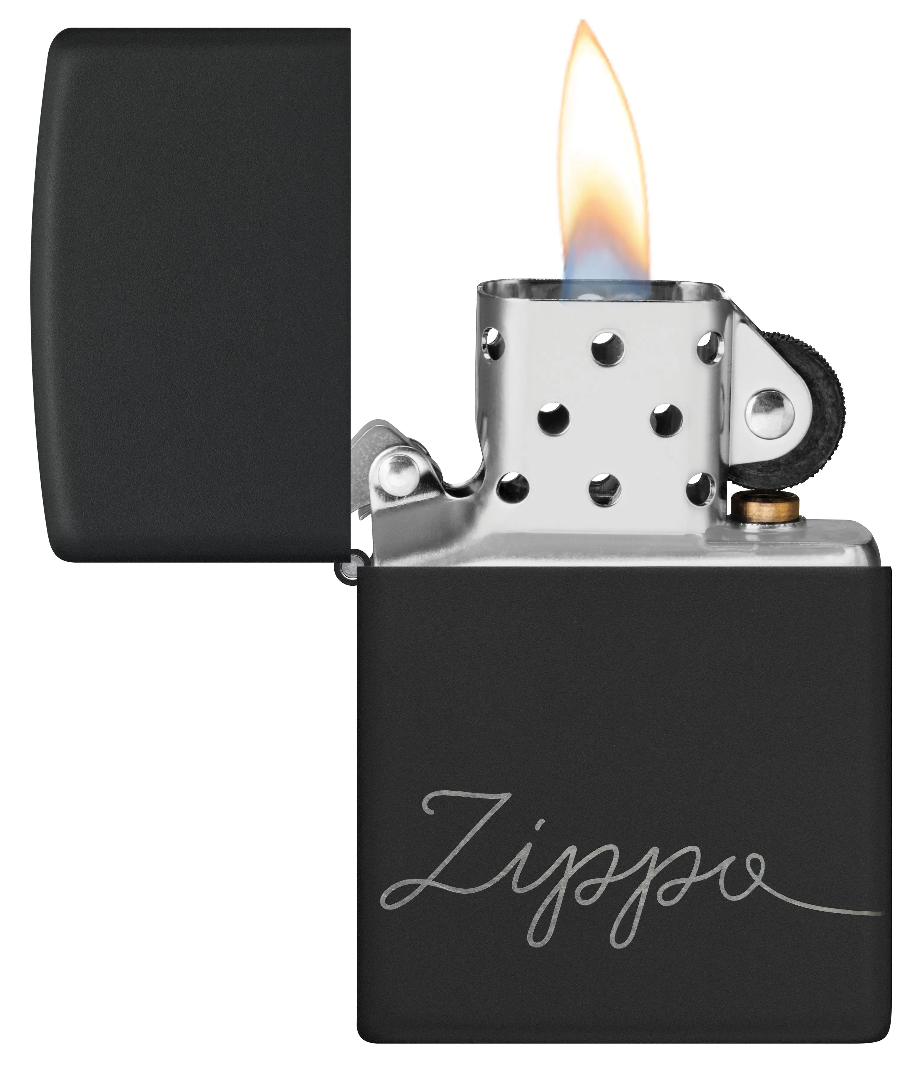 Cursive Zippo Design