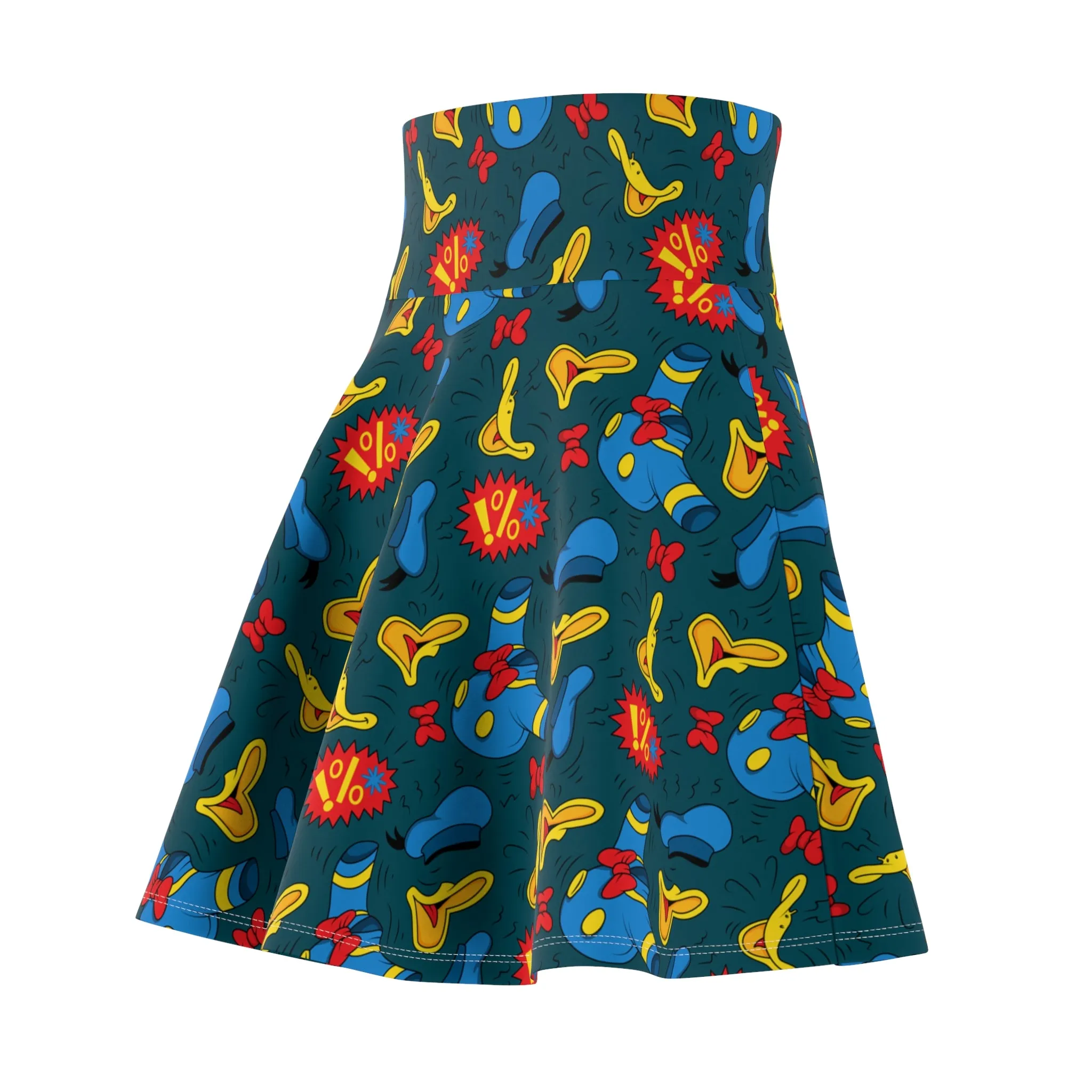 Disney Donald Duck Quack Women's Skater Skirt