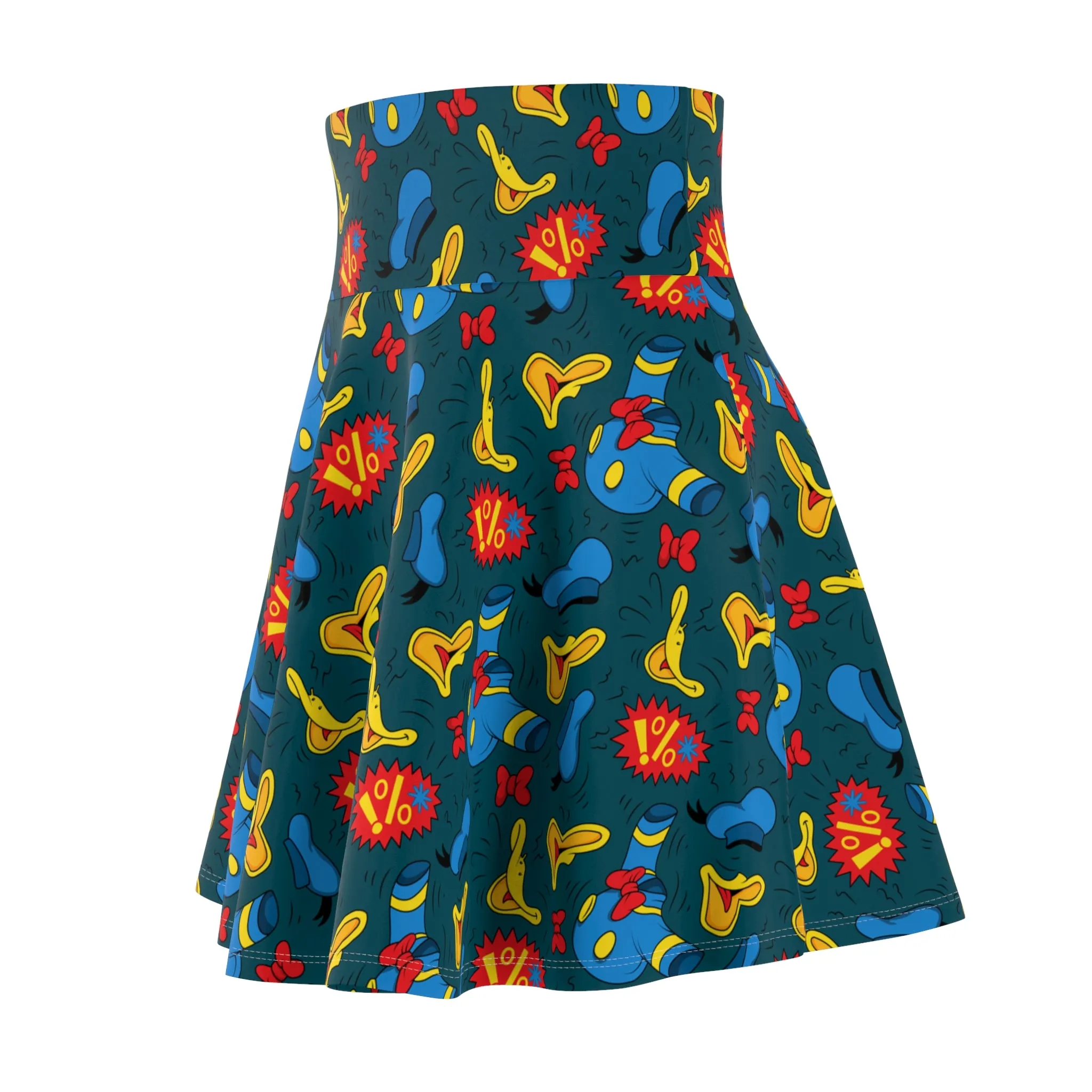 Disney Donald Duck Quack Women's Skater Skirt