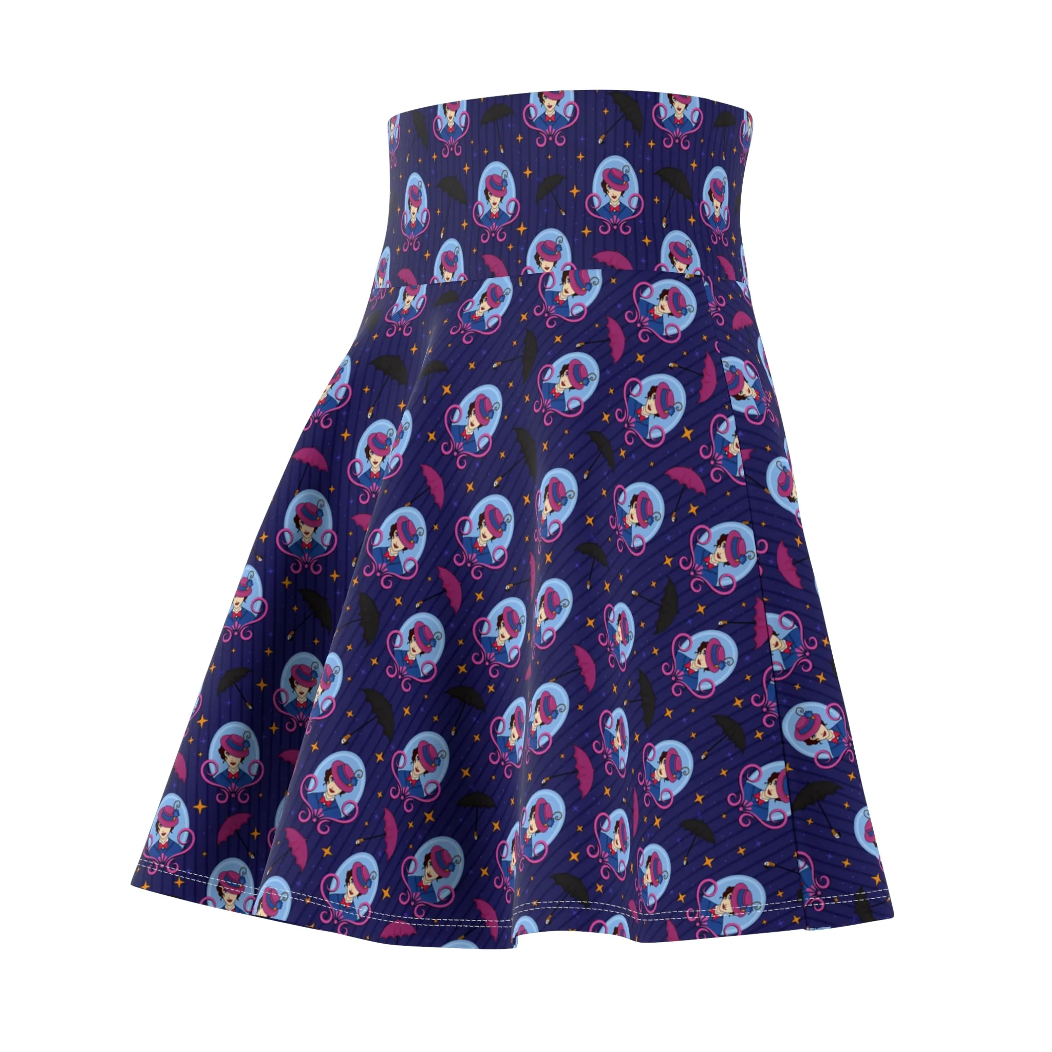 Disney Mary Poppins Practically Perfect Women's Skater Skirt