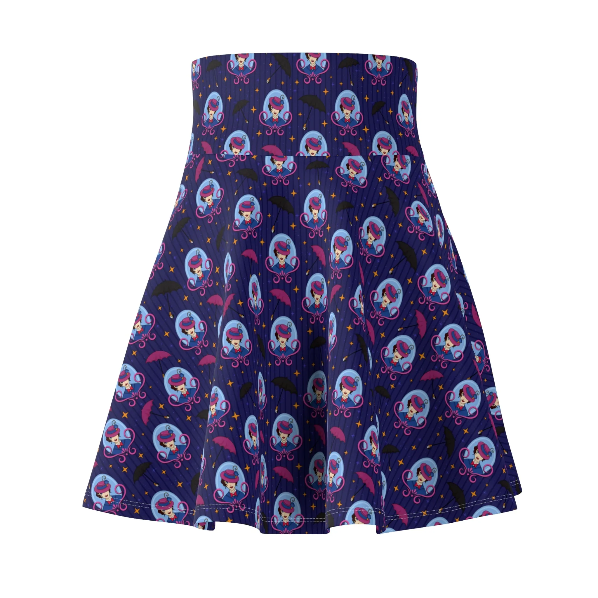 Disney Mary Poppins Practically Perfect Women's Skater Skirt