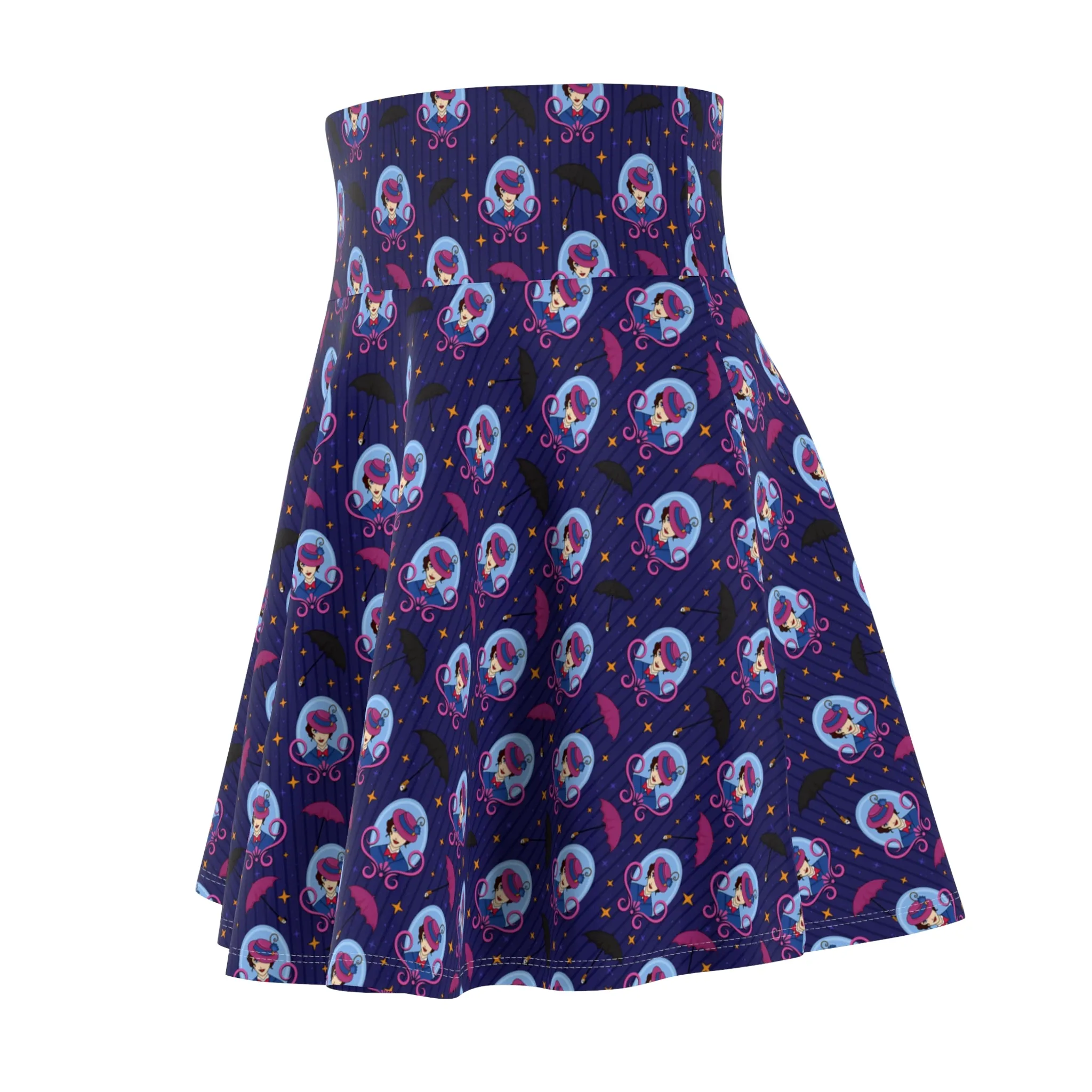 Disney Mary Poppins Practically Perfect Women's Skater Skirt