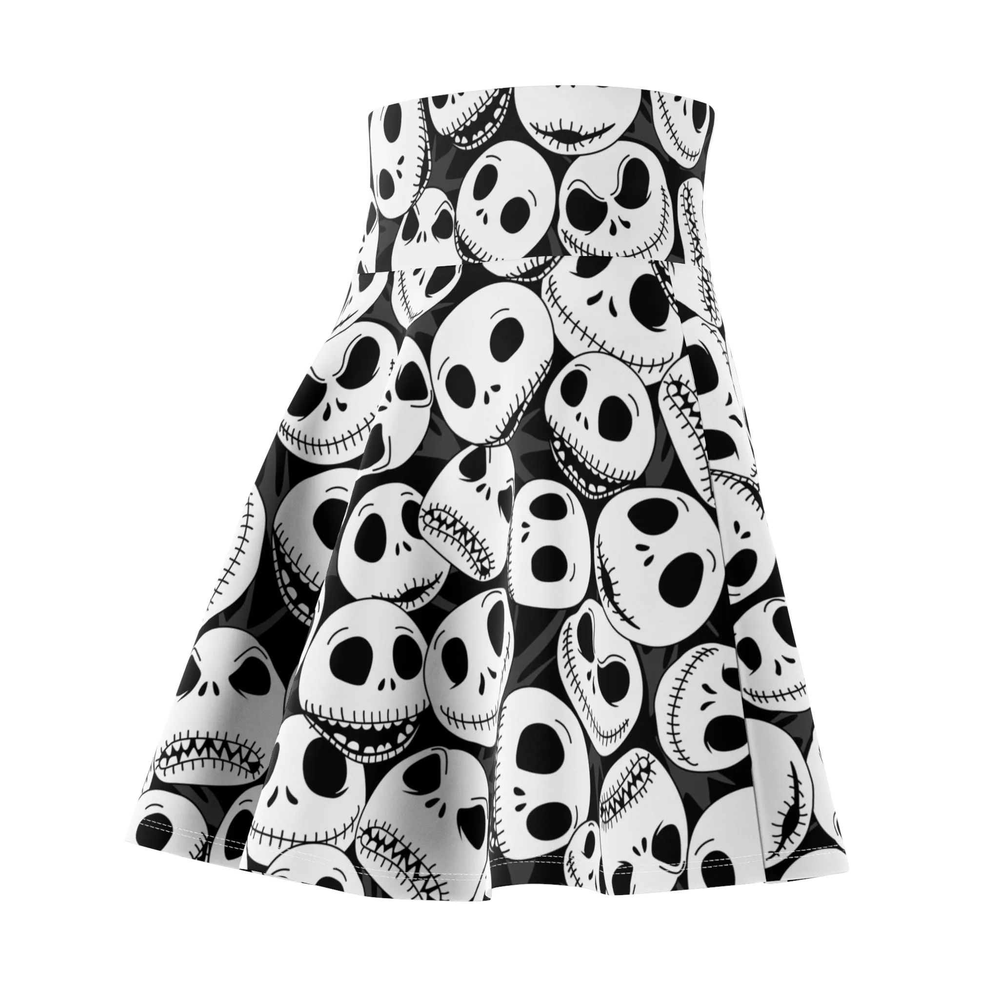 Disney Nightmare Before Christmas Jack's Faces Women's Skater Skirt