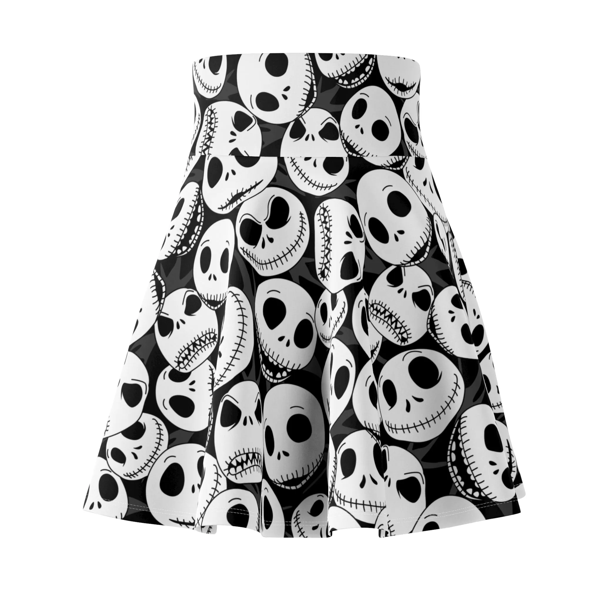 Disney Nightmare Before Christmas Jack's Faces Women's Skater Skirt