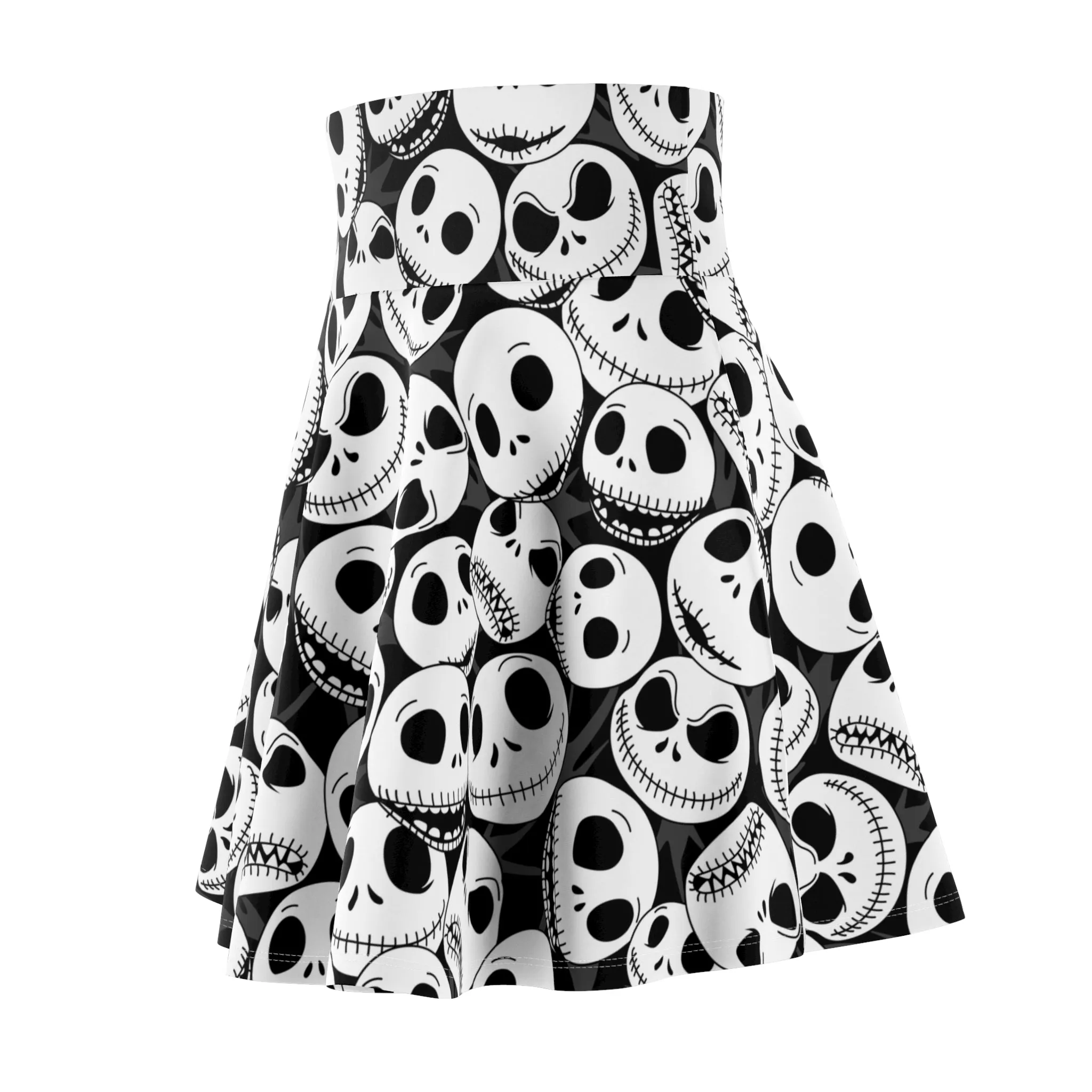 Disney Nightmare Before Christmas Jack's Faces Women's Skater Skirt