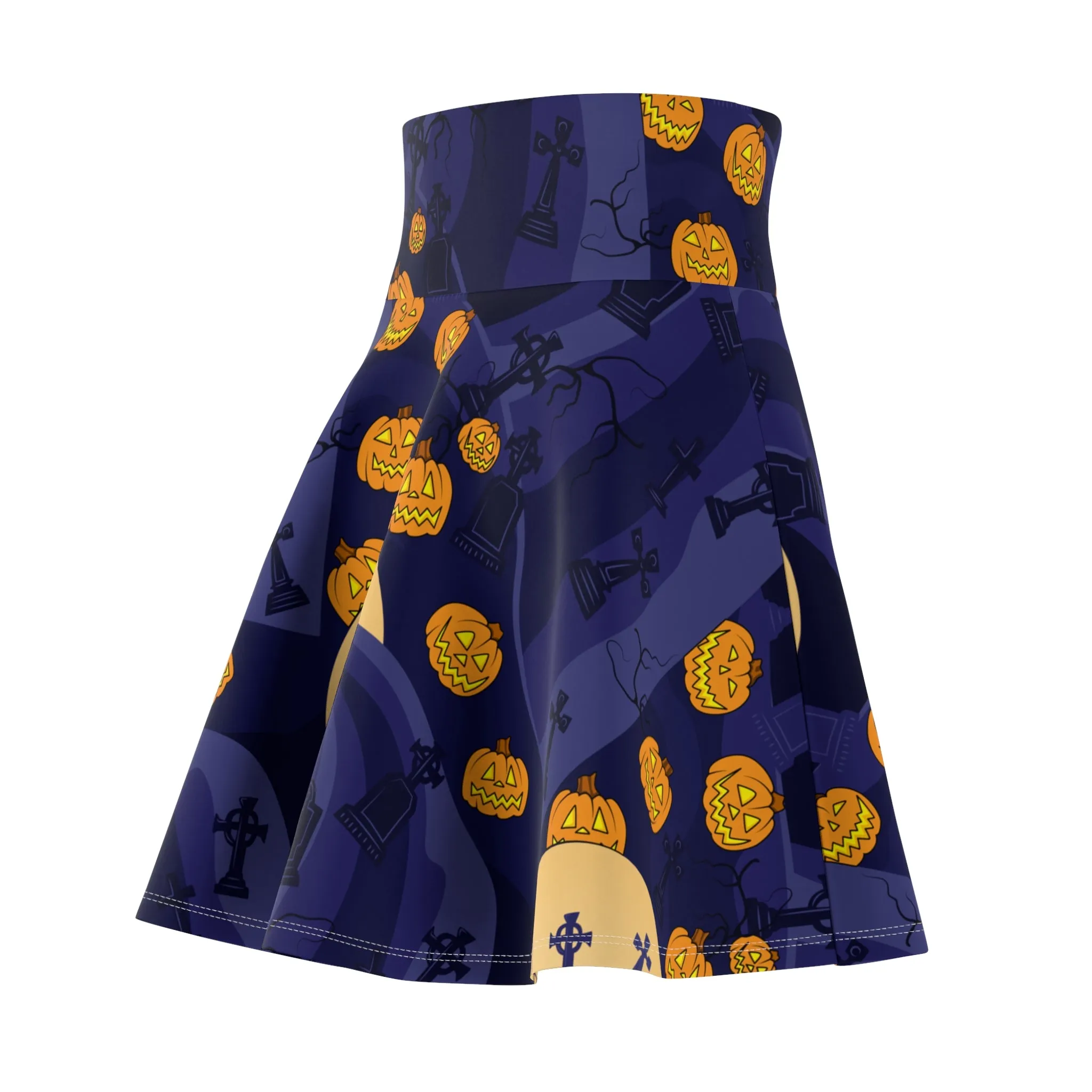 Disney Nightmare Before Christmas Jack's Hill Women's Skater Skirt