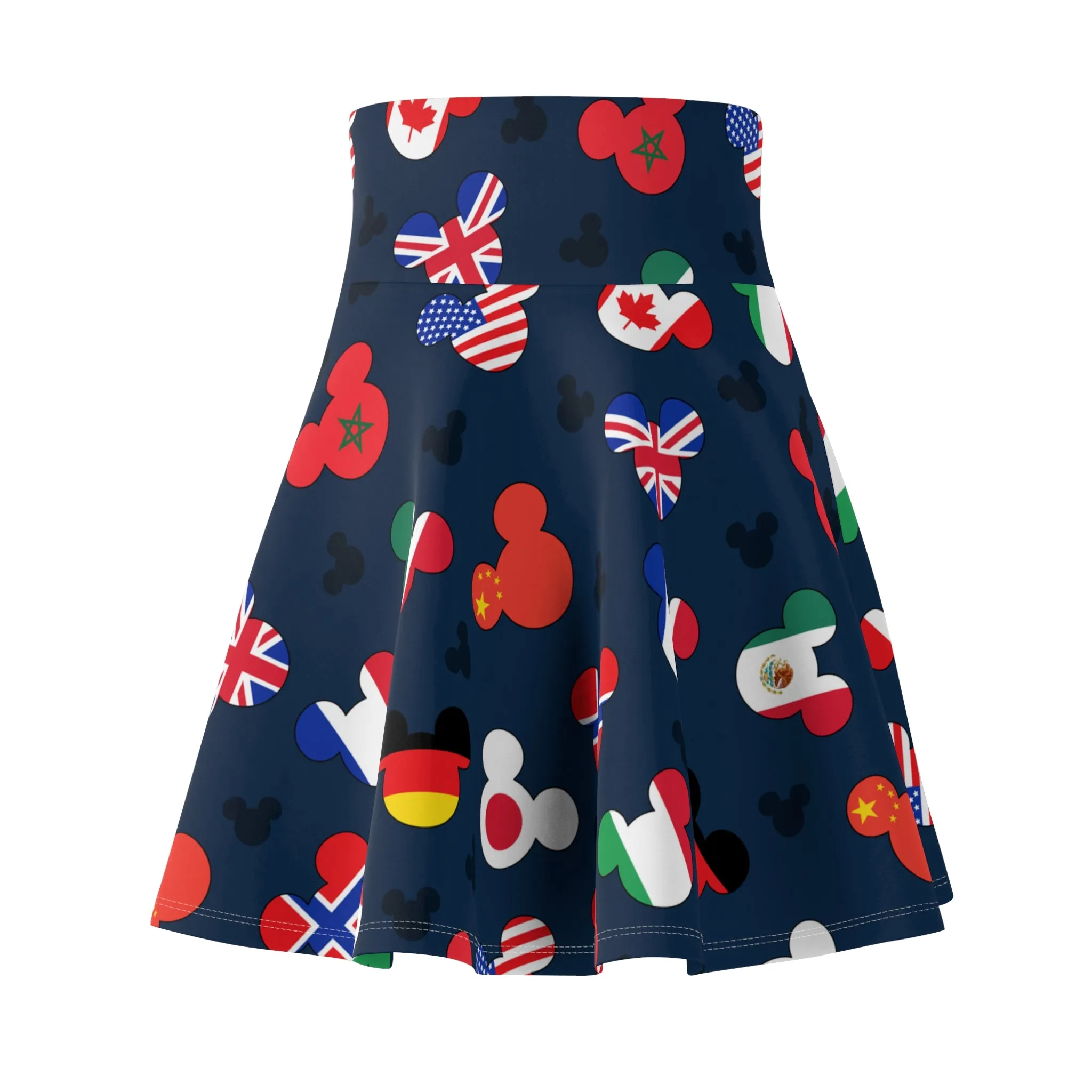 Disney World Epcot Around The World Women's Skater Skirt