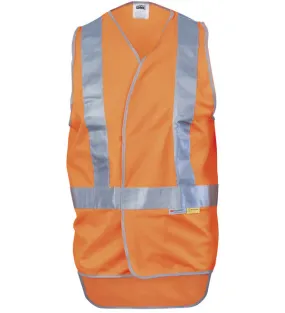 DNC Day/Night Cross Back Safety Vests with Tail