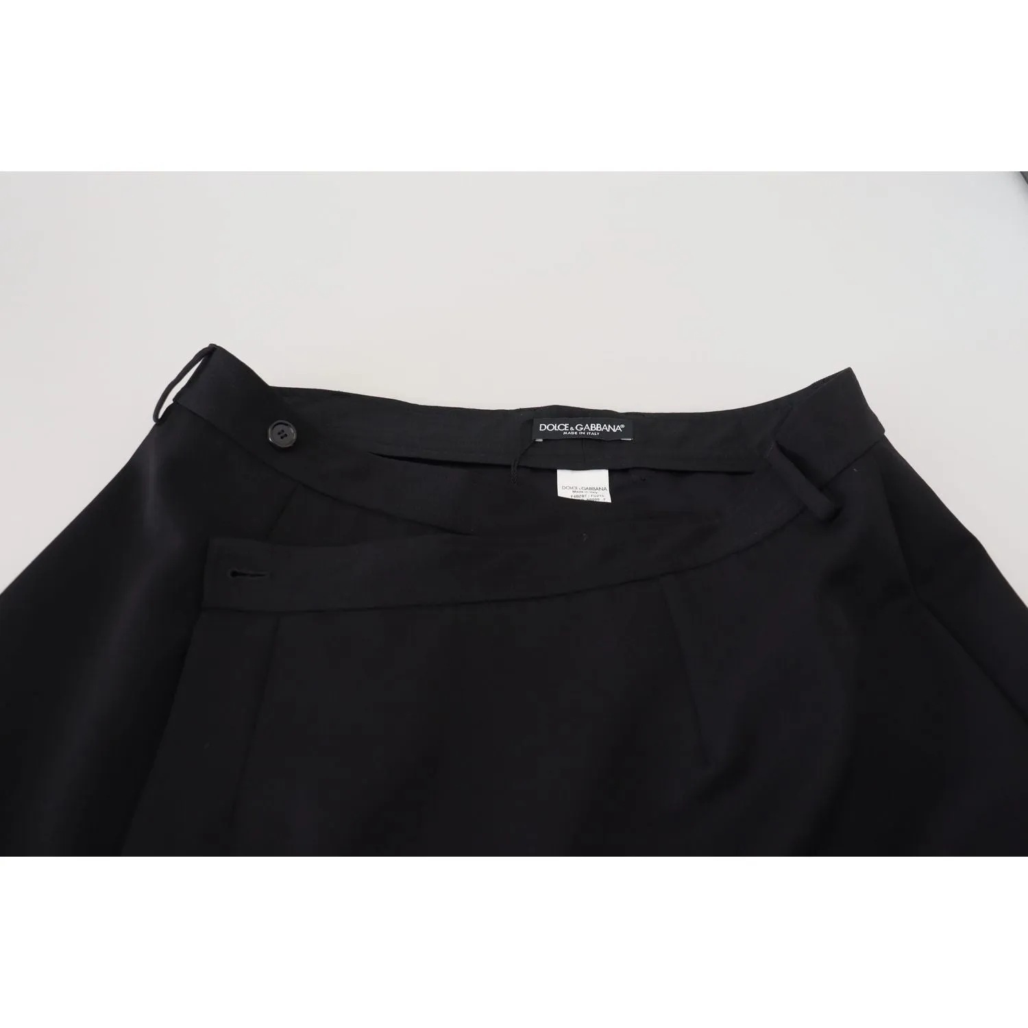 Dolce & Gabbana Elegant High Waist A-Line Mini Skirt