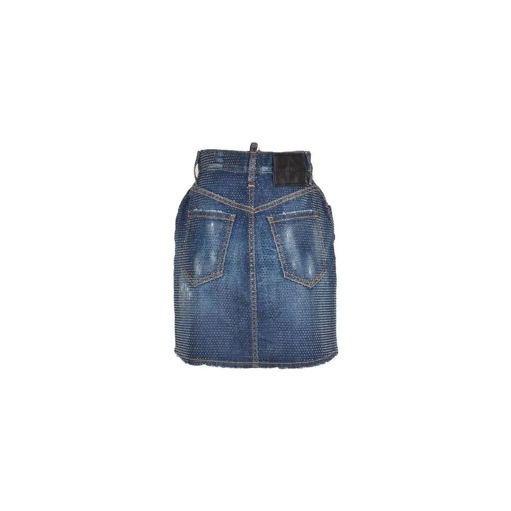 Dsquared² Blue  Skirt