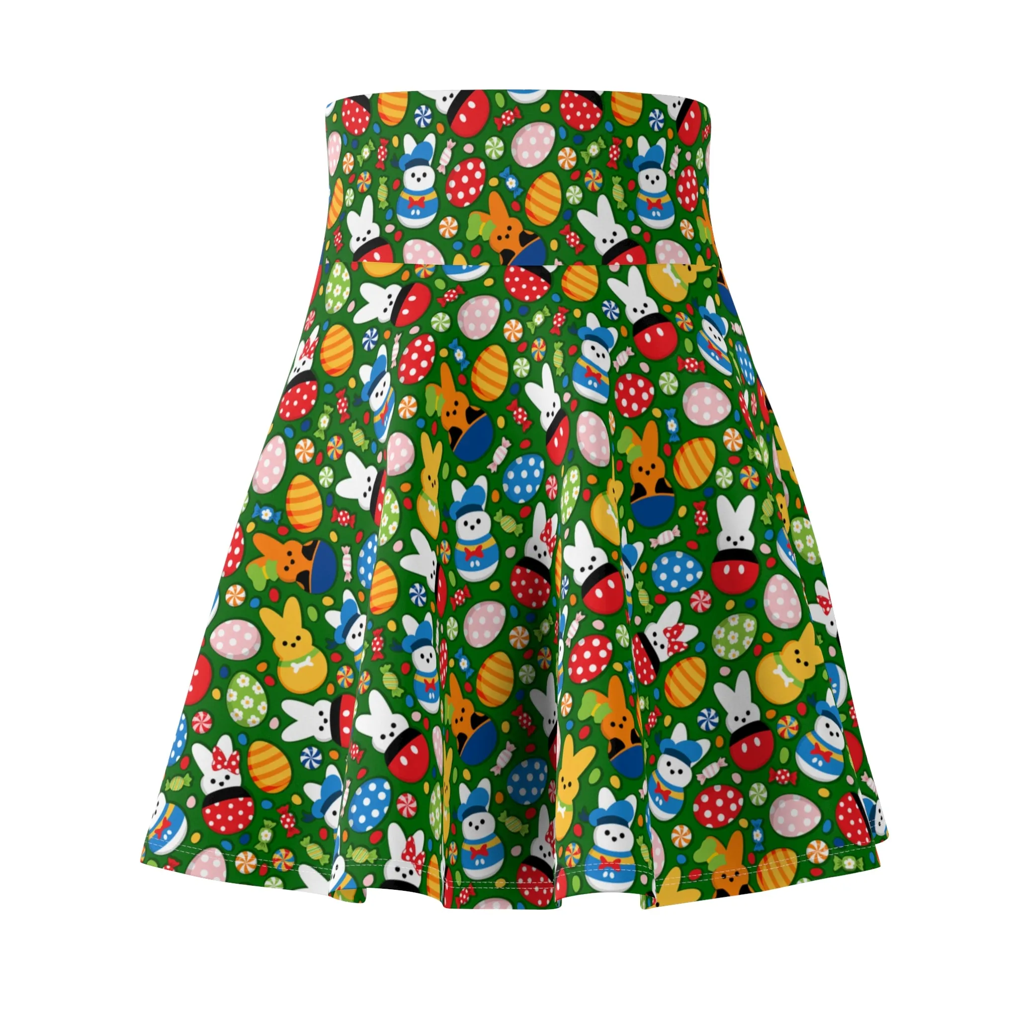 Easter Eggs Women's Skater Skirt