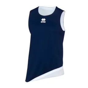 ERREA CHICAGO DOUBLE BASKETBALL VEST NAVY WHITE