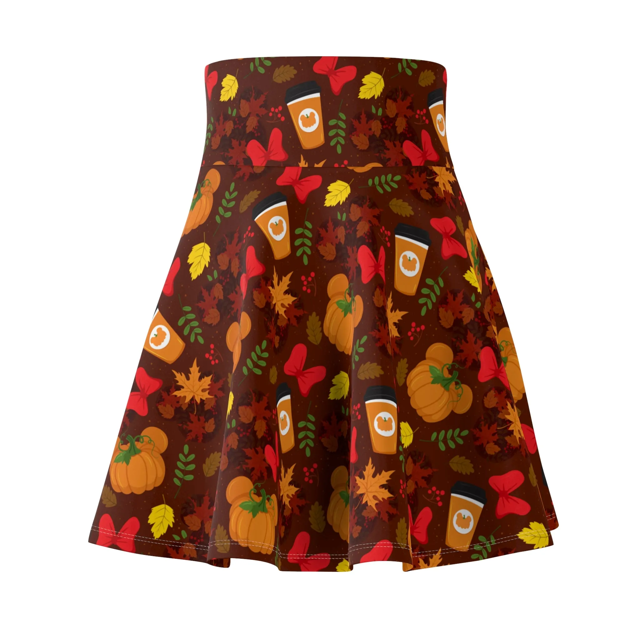 Fall Pumpkins Women's Skater Skirt