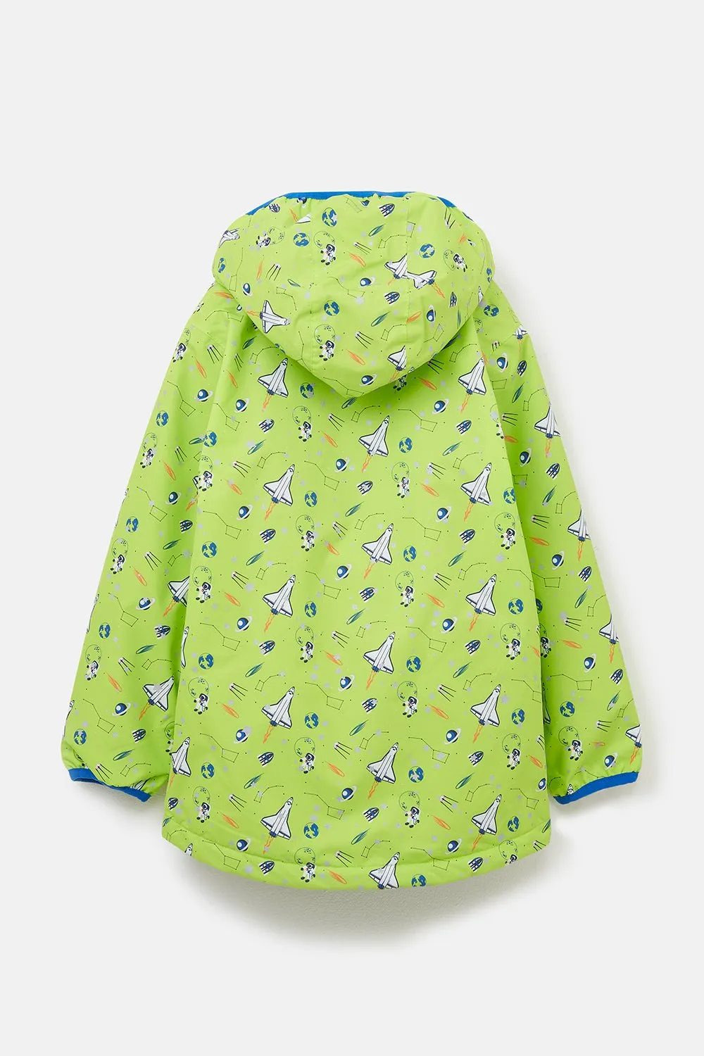 Finlay Coat - Lime Space Print