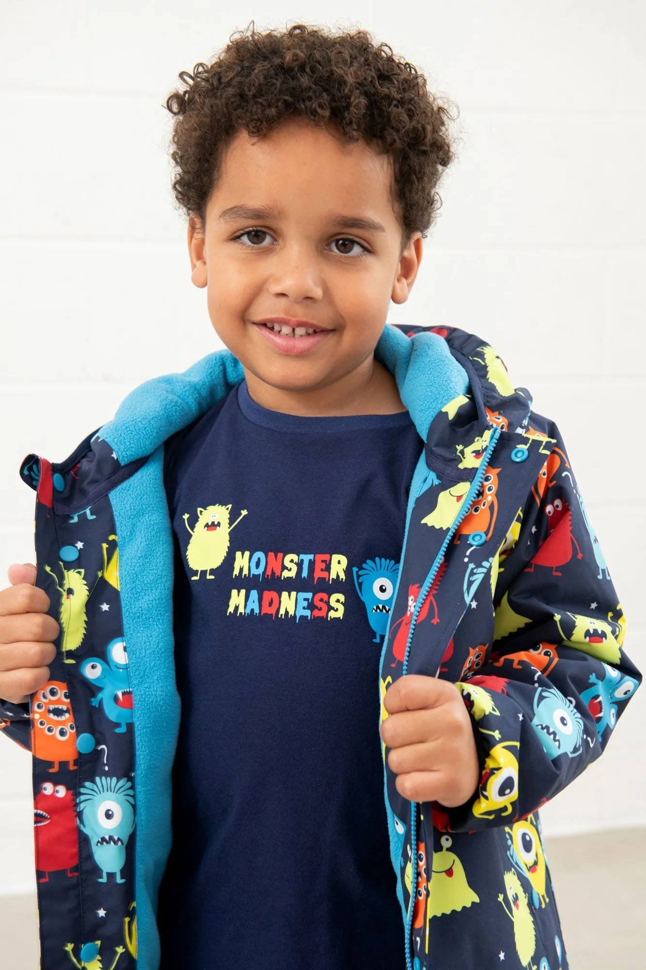 Finlay Coat - Monster Print