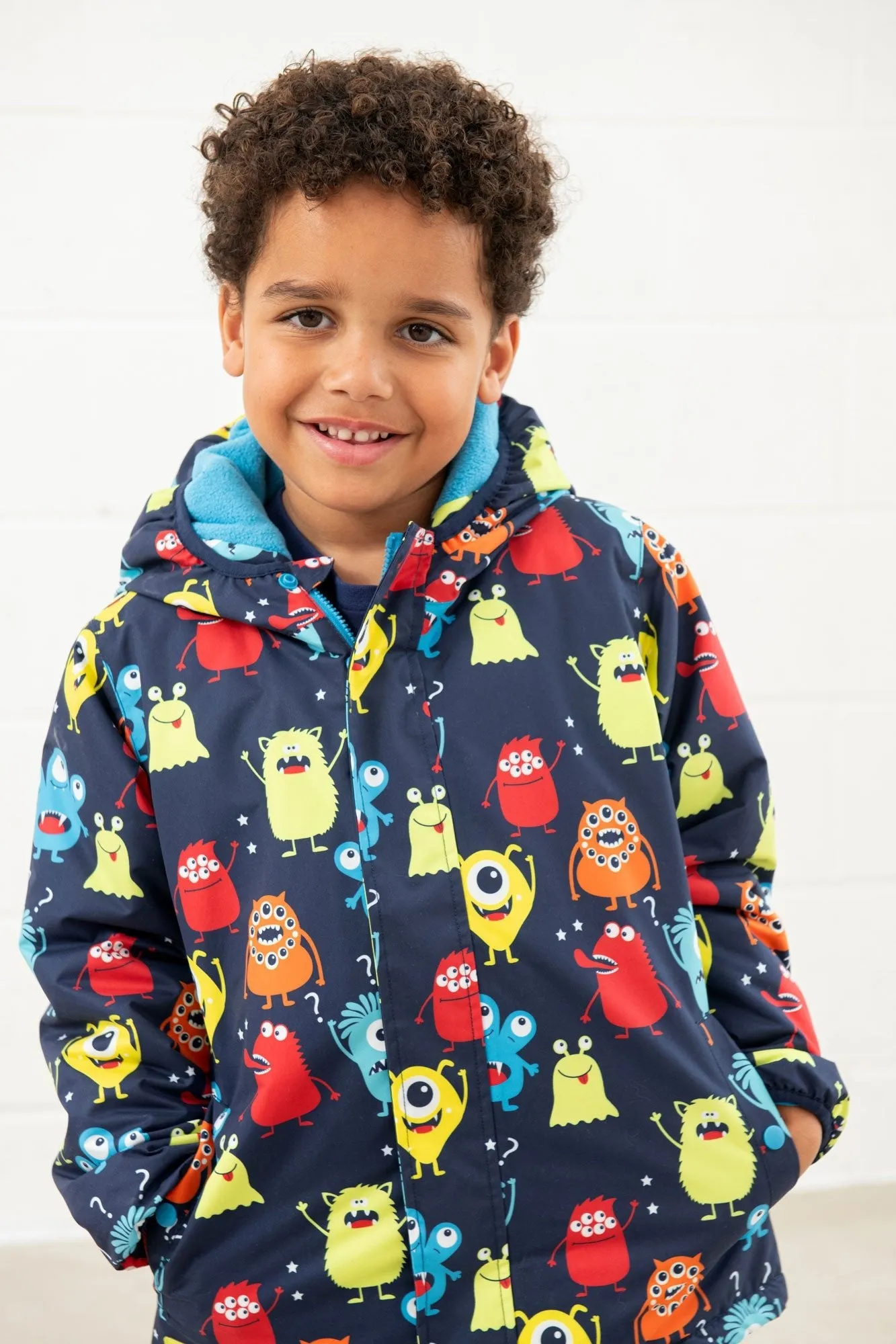 Finlay Coat - Monster Print