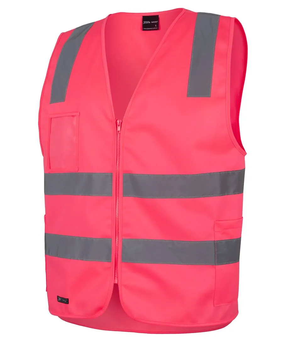 Hi Vis Safety Vest with Zip Closure