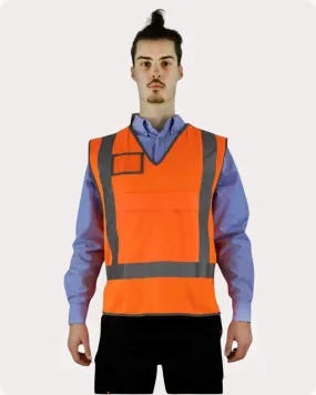 Hi Vis Taped Safety Vest 12VOX