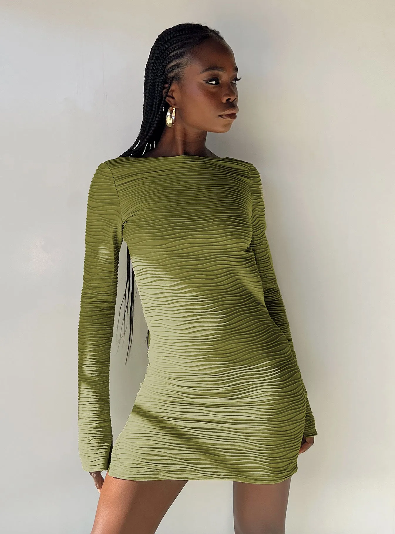 Ignite Mini Dress Green