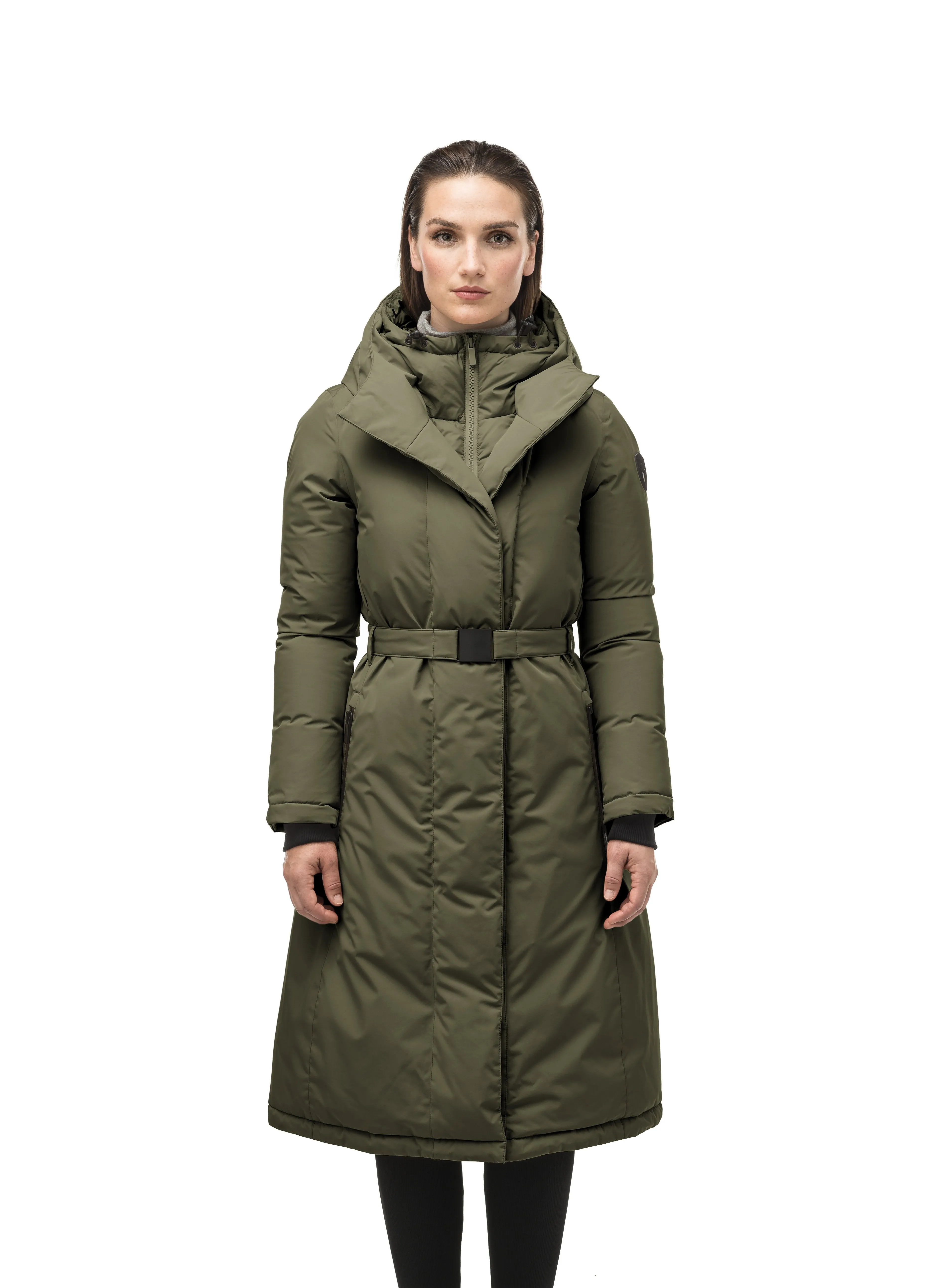 Lara Women's Belted Parka