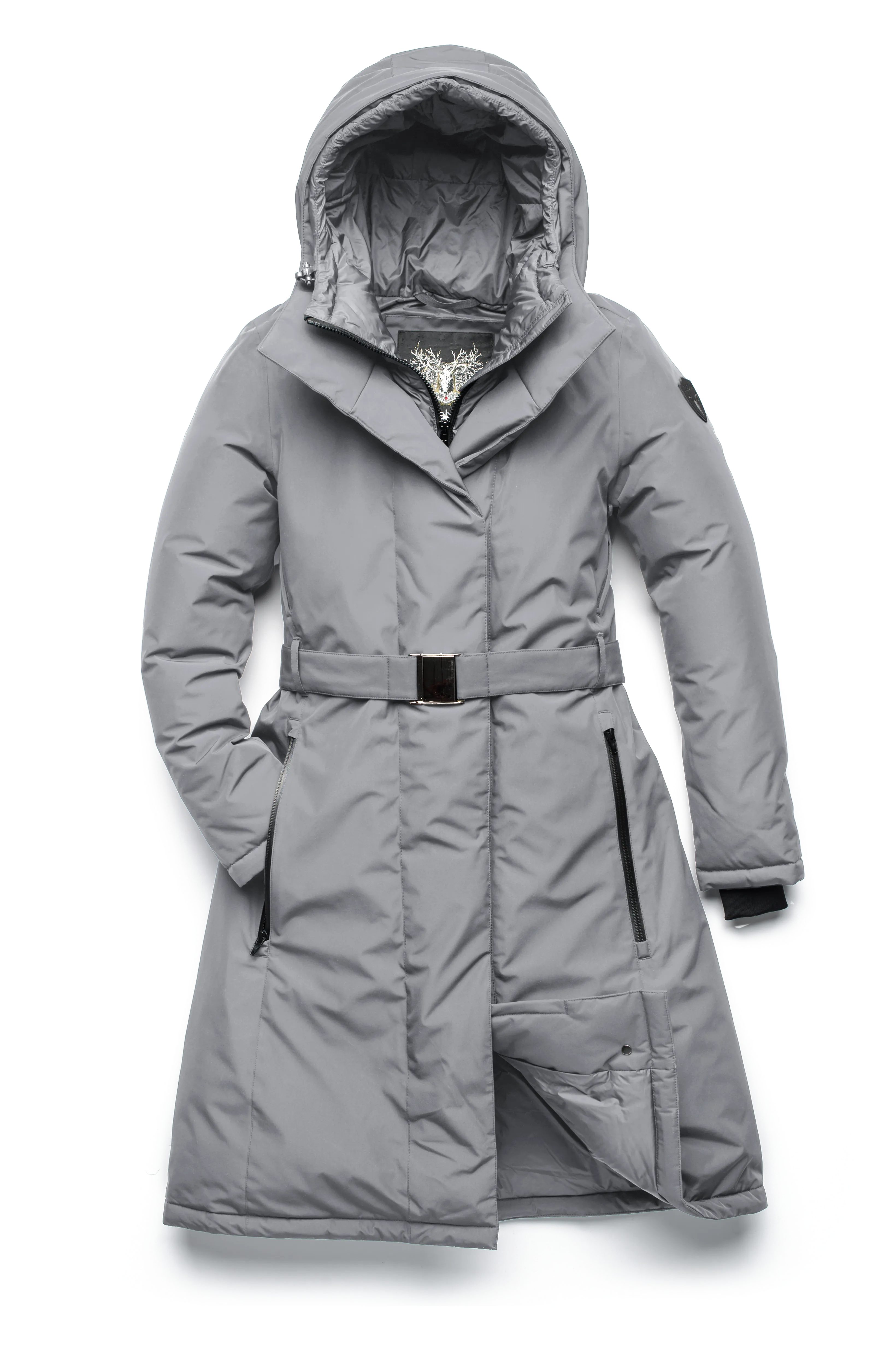 Lara Women's Belted Parka