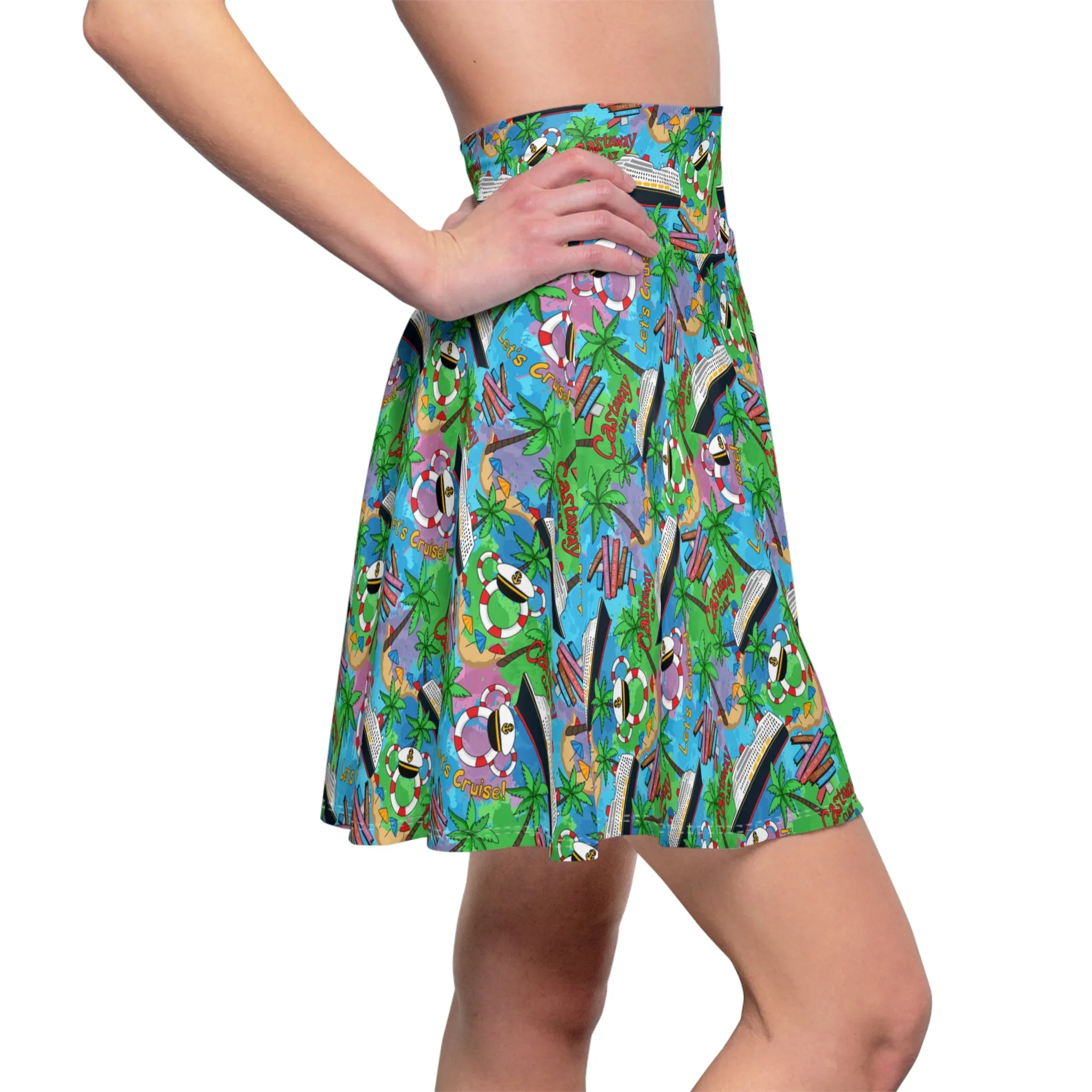 Let's Cruise Women's Skater Skirt