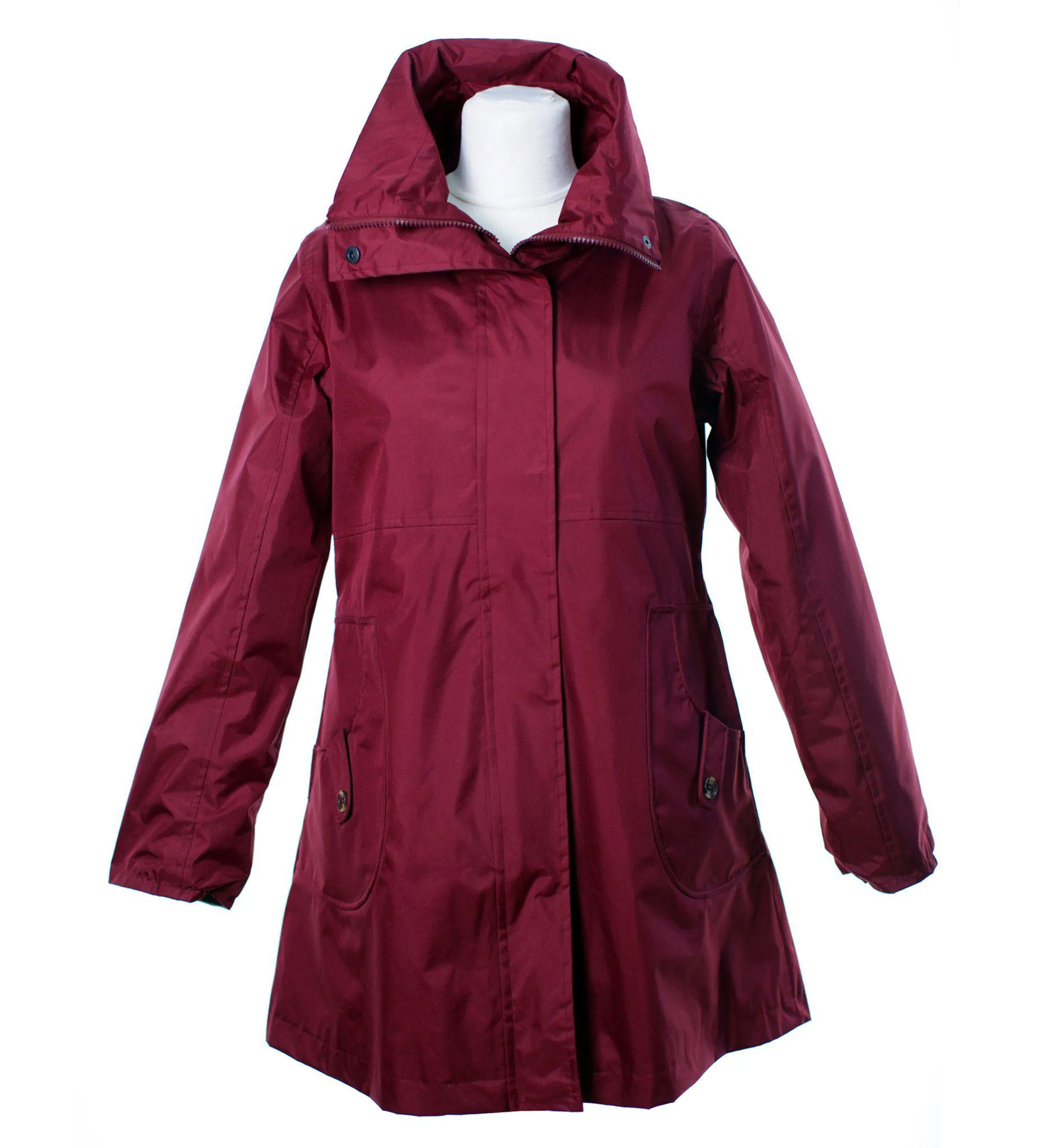 LJ064 - Women's New England Coat - WINE